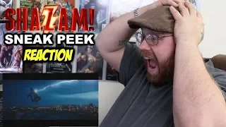 SHAZAM! Sneak Peek - Reaction!!!