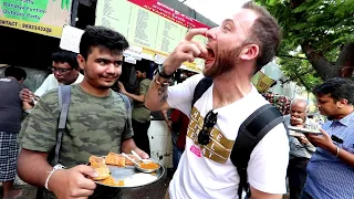 American Reacts to 55 INDIAN STREET FOOD DISHES in India!!