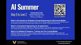 AI Summer 2023 Week 1, Session 1