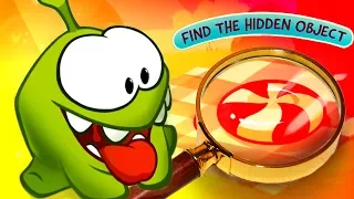 Om nom - Cut the rope - all episodes (1-8) Find The Hidden Object- Kedoo antimations for kids