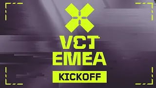 VCT EMEA Kickoff 2024 - FUT VS GX - Groups Stage