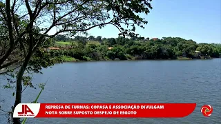 Copasa falou sobre um suposto descarte de esgoto na Represa de Furnas