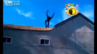 Crackhead Backflips Off Roof (mario 64 version)