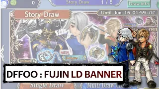 Fujin LD and Nine LD Weapon Banner Pull | DFFOO