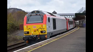 #130: TfW DVT 82226 & DB Cargo Class 67017 pass Llandudno Junction (08/04/21)