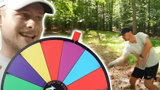 The Wheel Decides Our Lie | Disc Golf Challenge