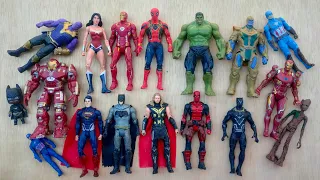 Avengers Assemble, Spider-Man, Iron Man, Hulk, Captain America, Superman, Batman, Wonder Woman.#100