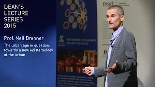 Dean's Lecture Series 2015 - Prof. Neil Brenner