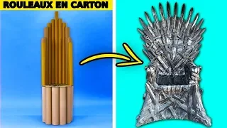 25 IDÉES DIY SUPER CRÉATIVES AVEC DU CARTON