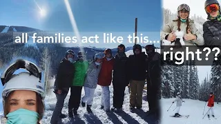FAMILY SKI TRIP *chaotic vlog*