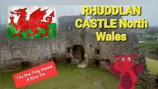 RHUDDLAN CASTLE 1284 Where Wales Officially Came Under English Rule. Learn Welsh History With Anna