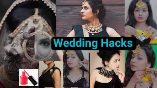 wedding hacks | 9 LIFE Saving WEDDING HACKS You MUST Try | #BeautyHacks #Fun #Anaysa |