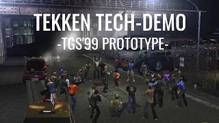 Tekken Tag Prototype 鉄拳 Beta Footage - PS2 Tech Demo TGS1999