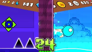 Я ПРОШЕЛ GEOMETRY DASH ЗА 24 ЧАСА!