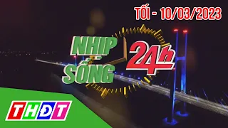 Nhịp sống 24h - Tối, 10/3/2023 | Cháy lớn ở xưởng gỗ, công nhân tháo chạy thoát thân | THDT