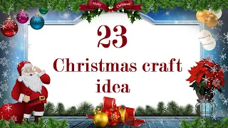 🎄23 EASY DIY Christmas decoration with glitter foam sheet Step by step🎄Новогодние игрушки из фоами