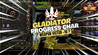TEMPA VICTOR SWORD + GAUNTLET GLADIATOR - DRAGON NEST RETURN #10