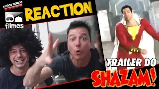 🎬 SHAZAM - Reaction - 😤 Irmãos Piologo Filmes