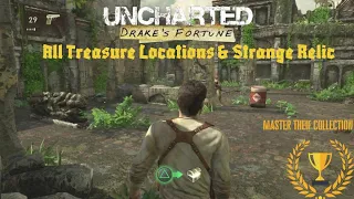 Uncharted Drake's Fortune - ALL Treasure Locations (61 pieces Including Strange Relic)