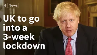 Breaking: UK to go into 3 week lockdown - PM says "You must stay at home".