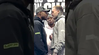 KSI’s day mediating the Misfits Boxing face offs 👀