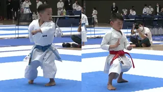 Super Kids Boys-JKF Championships-AO Seipaiセ ー パ イ VS AKA Seienchinセイユンチン#reels #karate #viral #news