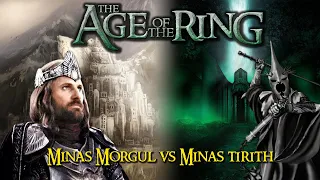 BFME 2 ROTWK Age of The Ring 5.1 "Multiplayer Siege in Minas Tirith"