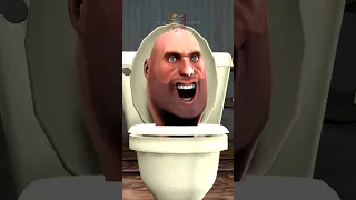 tf2 but it skibidi toilet meme #shorts