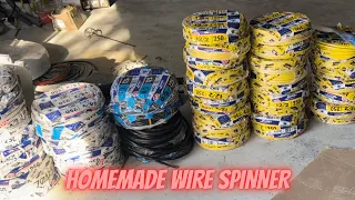 Homemade Wire Spinner