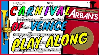 Arban - Carnival of Venice (Backing track, Play along, Accompaniment) Marsalis/Hunsberger