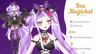 Socially Awkward Vampire Vtuber Rigging Showcase « Bea Magickal »