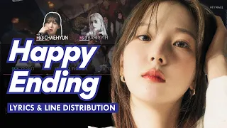 Kep1er - Happy Ending | Color Coded Lyrics and Line Distribution