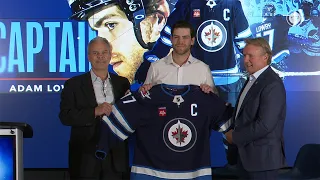 Adam Lowry announced as Winnipeg Jets Captain