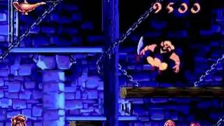 Aladdin (Sega Genesis) Playthrough - Sultan's Dungeon