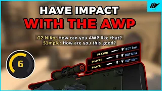 HOW HAVE IMPACT WITH THE AWP and more... | CSGO Coaching