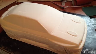 Vacuum Forming RC Body - Making The Mould