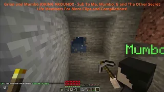 Grian And Mumbo Joking in the caves - Secret Life Moments!