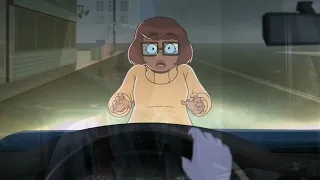Velma getting hit by the car for over 10 minutes (ASMR for studying and working)