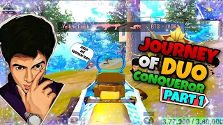 Journey of Duo Conqueror Part-1 #bgmi  #bgmilive  #madanop  #madan  #bts