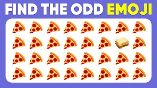 Find The Odd Emoji Out - Food Edition! 🍔🍕 Food Emoji Quiz | Easy, Medium, Hard, Impossible