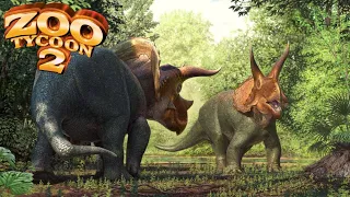 Triceratops Exhibit Speed Build - Zoo Tycoon 2