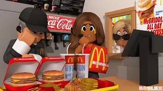 Teen's FIRST JOB at MCDONALDS! *WORST MANAGER* Roblox Bloxburg Roleplay #bloxburgroleplay