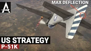 War Thunder Stock P-51K vs Japan | US Strategy