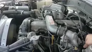 Двигатель 2LTE до снятия и установки 3LT