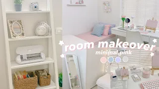 🍧 extreme aesthetic small room transformation🧁 korean & pinterest inspired