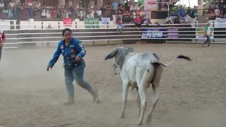 2024 Masbate Rodeo Finals   Lassoing on Foot   Women Student Category