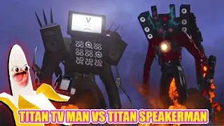 GILA!!! INI EPS TITAN TV MAN VS TITAN SPEAKERMAN PERANG EPIC!!!