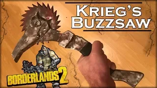 Aluminum Casting Krieg's Buzzsaw Weapon - Borderlands 2