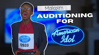 Auditioning for American Idol