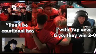 SEN Tarik, Nadeshot, Sinatraa, Marved reacts to 100T LOSS vs SENTINELS | VCT AMERICAS 2023